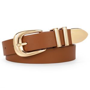 Women Leather Belt Fashion Leather Waist Belt For Pants Jean Ladies Western🐤